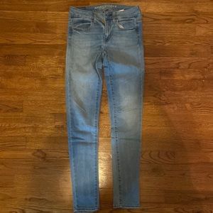 Super stretch medium denim American Eagle jeans
